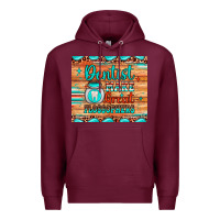 Burgundy dentist make great flossophers Premium Hoodie - JahusDesignShop