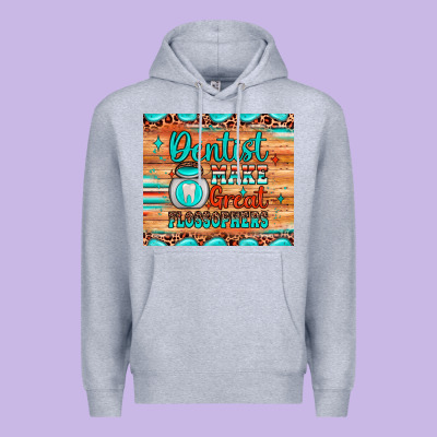 Dentist Make Great Flossophers Premium Hoodie Designed By Jahusdesignshop