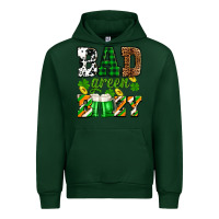 Forest Green St. Patrick's Bad green boozy Urban Hoodie - OliviaCreatesArt