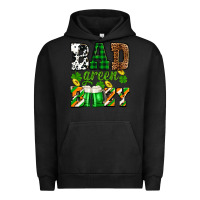Pigment Black St. Patrick's Bad green boozy Urban Hoodie - OliviaCreatesArt