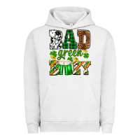 Pigment Lunar Rock St. Patrick's Bad green boozy Urban Hoodie - OliviaCreatesArt