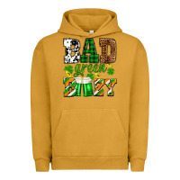 Pigment Peanut Butter St. Patrick's Bad green boozy Urban Hoodie - OliviaCreatesArt