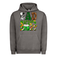 Pigment Tornado St. Patrick's Bad green boozy Urban Hoodie - OliviaCreatesArt