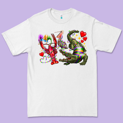 Mardi Gras Premium Tee Designed By Racoondesign