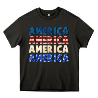 Asphalt America 4th of July Heavy Core Tee - CowGirlArtShop