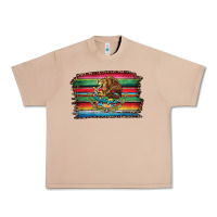 Burro serape leopard mexican flag Urban Heavy Tee - Jasminsmagicworld