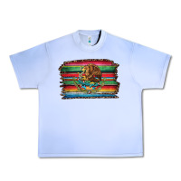 Grape Ice serape leopard mexican flag Urban Heavy Tee - Jasminsmagicworld
