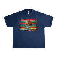 Navy serape leopard mexican flag Urban Heavy Tee - Jasminsmagicworld