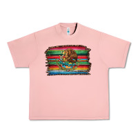 Salmon serape leopard mexican flag Urban Heavy Tee - Jasminsmagicworld