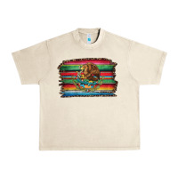Sandshell serape leopard mexican flag Urban Heavy Tee - Jasminsmagicworld
