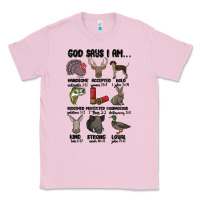 Bubblegum Pink god says i am hunting Classic Tee - MaliasSmallBusiness