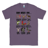 Lavender god says i am hunting Classic Tee - MaliasSmallBusiness