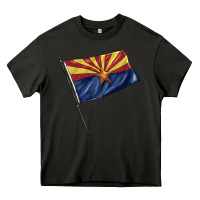 Asphalt arizona flag Heavy Core Tee - BarkalooDesign