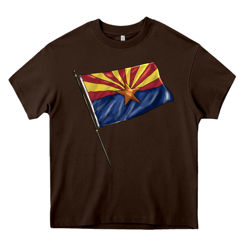 Arizona Flag Heavy Core Tee by BarkalooDesign | Teevron