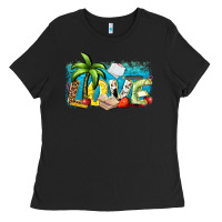 Black love summer teacher Ladies Tee - Zillion Design Studio