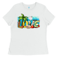 White love summer teacher Ladies Tee - Zillion Design Studio