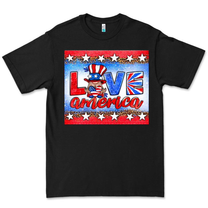 Love America Gnome Premium Tee by HRA Design Shop | Teevron