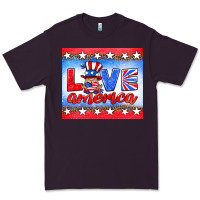 Plum love america gnome Premium Tee - HRA Design Shop
