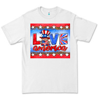 White love america gnome Premium Tee - HRA Design Shop