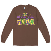 Chestnut mardi gras mama Long Sleeve Tee - MaliasSmallBusiness