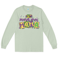 Matcha mardi gras mama Long Sleeve Tee - MaliasSmallBusiness