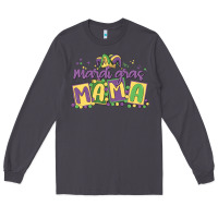 Smoke mardi gras mama Long Sleeve Tee - MaliasSmallBusiness