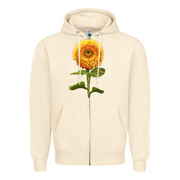 Sandshell Gummy Bear Sunflower Zipper Hoodie - LillyAllenDesigns