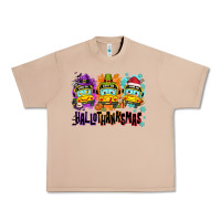 Burro Happy Hallothanksmas school bus Urban Heavy Tee - NancyCooperArtShop