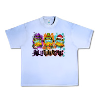 Grape Ice Happy Hallothanksmas school bus Urban Heavy Tee - NancyCooperArtShop
