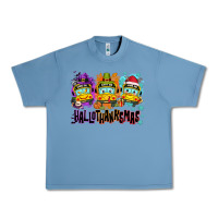 Happy Hallothanksmas School Bus Urban Heavy Tee | Teevron
