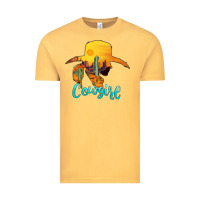 Vintage Mustard cowgirl western Vintage Tee - AdoDesignShop