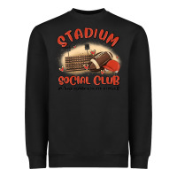 Black stadium social club football Heavyweight Sweatshirt - MaliasSmallBusiness