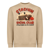 Mushroom stadium social club football Heavyweight Sweatshirt - MaliasSmallBusiness