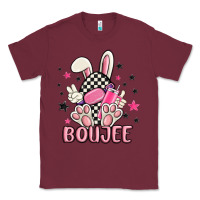 Boujee Checkered Easter Bunny Egg Trending Classic Tee | Teevron