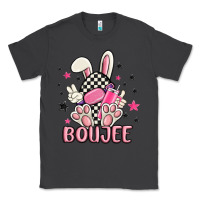 Smoke boujee checkered easter bunny egg trending Classic Tee - MaliasSmallBusiness