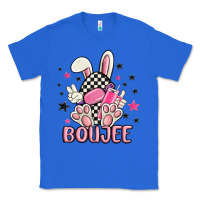 True Royal boujee checkered easter bunny egg trending Classic Tee - MaliasSmallBusiness