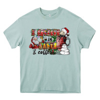 Arona I Believe In Santa And Coffee Heavy Core Tee - CowhideDigitalArt