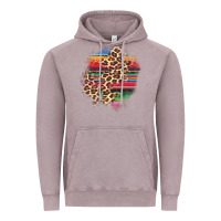 Vintage Zinc serape leopard patch Vintage Hoodie - AdoDesignShop