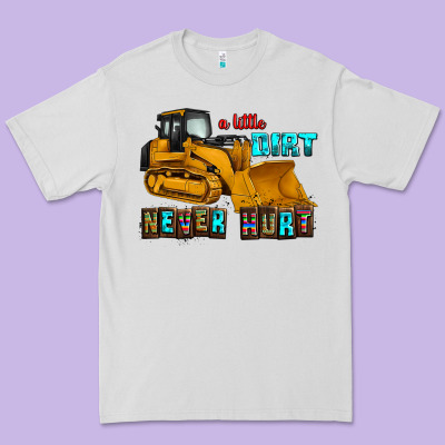 A Little Dirt Never Hurt Premium Tee Designed By Adodesignshop