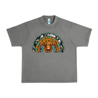 Tornado turquoise cowhide sunflower headband highland cow Urban Heavy Tee - Jasminsmagicworld