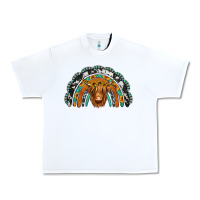 White turquoise cowhide sunflower headband highland cow Urban Heavy Tee - Jasminsmagicworld