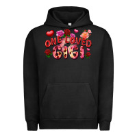Pigment Black One loved Gigi Valentine's Day Urban Hoodie - FaDigitalArtStudio