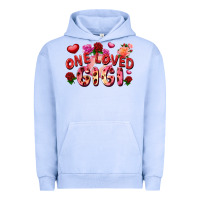 Pigment Grape Ice One loved Gigi Valentine's Day Urban Hoodie - FaDigitalArtStudio