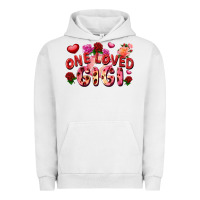 Pigment Lunar Rock One loved Gigi Valentine's Day Urban Hoodie - FaDigitalArtStudio