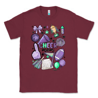 Burgundy cheer mom Classic Tee - MaliasSmallBusiness