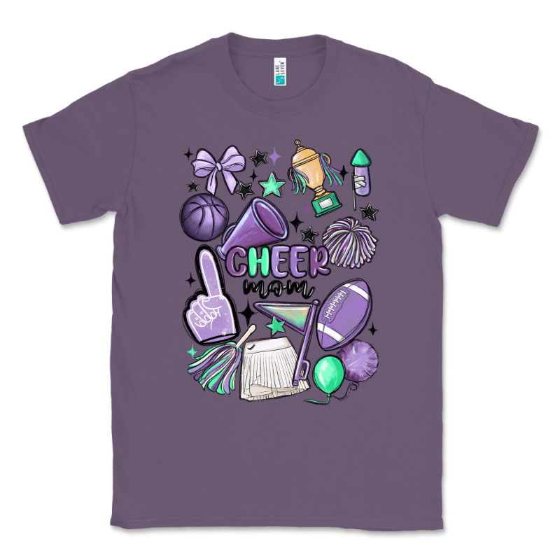 Cheer Mom Classic Tee by MaliasSmallBusiness | Teevron