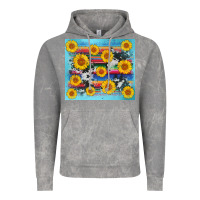 Cloud Rock serape cowhide sunflower Vintage Hoodie - AdoDesignShop