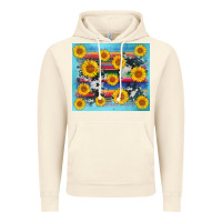 Vintage Artic serape cowhide sunflower Vintage Hoodie - AdoDesignShop