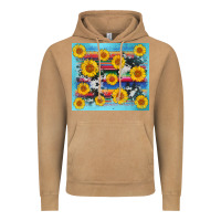 Vintage Camel serape cowhide sunflower Vintage Hoodie - AdoDesignShop