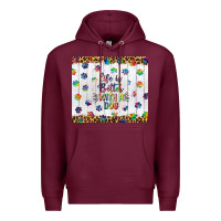 Burgundy life is better with a dog tumbler tbs Premium Hoodie - TumblerDesignByShophia